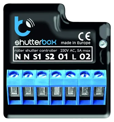 Smart-Home-Steuerung, 39 x 42 x 24 mm, Schwarz