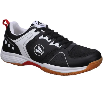 Produktbild von Jako Herren Hallenschuhe Court Indoor, Größen:37, Farbe:jet black
