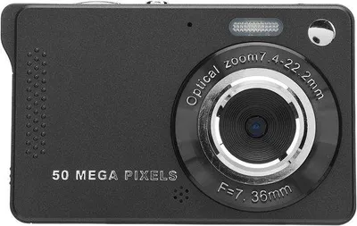 Produktbild von Digitale 16x Zoom 1080p 50 MP Kompaktkamera, 32 GB, oplaadbare, für Alltagsmomente