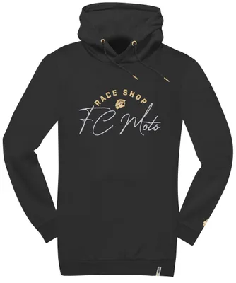 Immagine prodotto di FC-Moto FCM-Sign-D felpa lunga con cappuccio da donna, nero, L