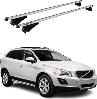 Obrázek produktu pro Tiger Příčné střešní nosiče pro Volvo XC60 2008-2013 Šedé