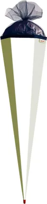 Produktbild von Roth Basteltüte weiß Verschluss ultramarinblau 85 cm eckig