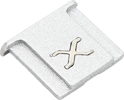 Produktbild von Kamera-Blitzschuhabdeckung aus Aluminiumlegierung, silberne Kappe für Fujifilm X-Serie