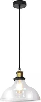 Produktbild von Modern Pendant 1MT E27 Elegant Stylish Ф245mm - Mod.VT-7210 SKU 3730 - Glas Transparent