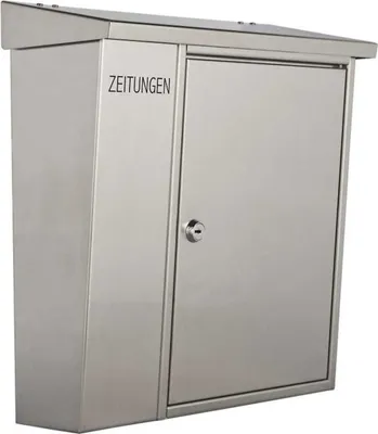 Produktbild von Heibi Briefkasten 43661 Edelstahl