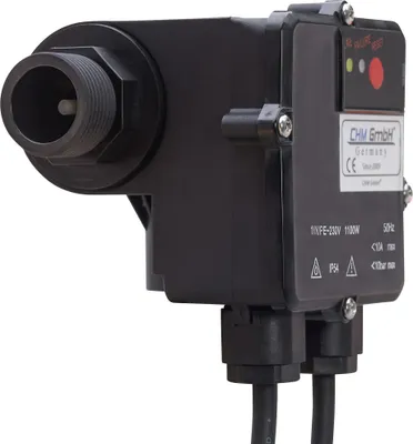 Produktbild von CHM GmbH® Durchflusswächter ververkabelt PS-WE23, Druckschalter für Kreisel-, Tauch- Tiefbrunnenpumpen max. Druck 10 bar