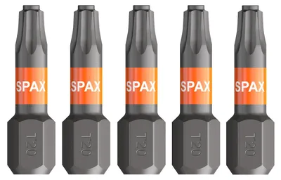 Immagine prodotto di SPAX® 5000009192209 SPAX® T20 T-STAR  Plus Bits, 5 St.