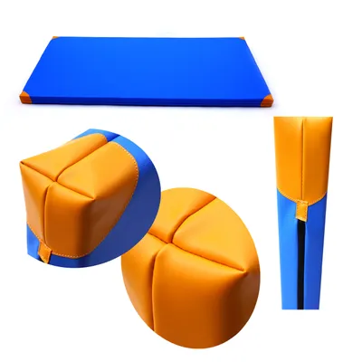 Obrázek produktu pro Gymnastická matrace 200x120 modrá/žlutá
