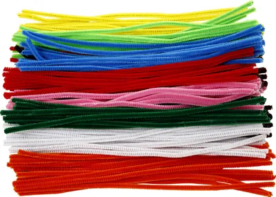 Immagine prodotto di Filo di ciniglia, assortimento, 6 mm, colori assortiti, 200 colori assortiti.
