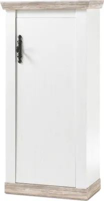 Produktbild von Kommode Florenz Schrank Mehrzweckschrank in Oslo Pinie weiß 71 cm