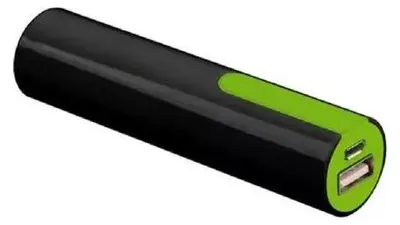 Produktbild von Platinet PMPB20, 2000 mAh, Lithium-Ion (Li-Ion), 3,7 V, Schwarz, Grün