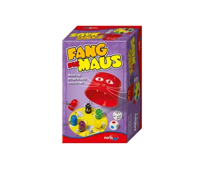 Obrázok produktu pre Noris Mouse Trap, Stolová hra, Dedukcia, 4 rok / roky, Cestovná edícia, Rodinná hra