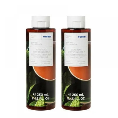 Produktbild von KORRES Minztee Duschgel 2×250 ml