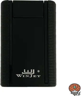 Produktbild von Winjet Premium Feuerzeug, schwarz matt