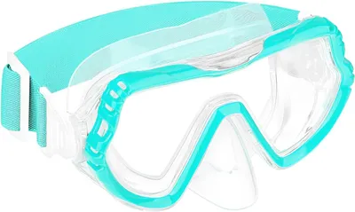 Produktbild von Taucherbrille Kinder 3-16 Jahre, 180° Panorama Sicht, Anti-Beschlag, Anti-Leck, Schwimmbrille für Jungen und