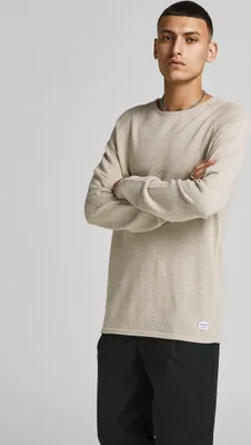 Produktbild von Jack & Jones Hill Pullover Hochwertiger Strukturstrick, Bequeme Raglanärmel, Vielseitig kombinierbares Basic