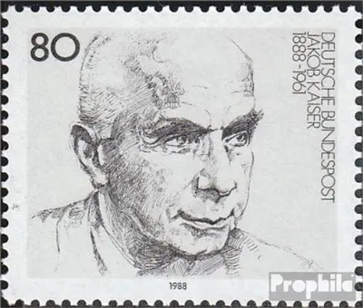 Produktbild von Briefmarken BRD (BR.Deutschland) 1988 Mi 1350 (kompl.Ausg.) FDC 100.Geburtstag von Kaiser