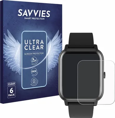 Produktbild von 6x Für Blackview R30 Schutzfolie Savvies Displayschutz Display Schutz Folie Klar Transparent