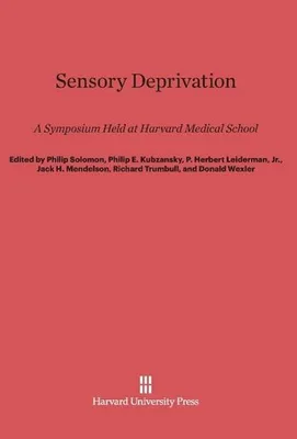 Produktbild von Sensory Deprivation