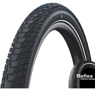 Obrázok produktu pre Plášť Schwalbe – s drôtmi – Addix E – Super Defense – 20 x 2,35 – čierny + reflexný