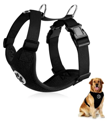Produktbild von Hundegeschirr für kleine und mittlere Hunde, No Pull Sicherheitsgeschirr, weich gepolstert und atmungsaktiv