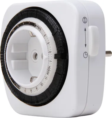 Produktbild von KOPP Tageszeitschaltuhr kompakt, mechanisch weiß 195202078