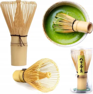 Produktbild von Kagoshima Matchabesen - Original Japan Matcha Besen mit 80 Borsten