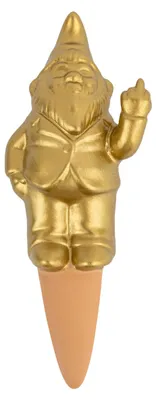 Selbstbewässerungssystem, Zwerg, Gold, 100 ml, Terrakotta