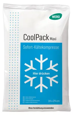 Produktbild von WERO CoolPack Maxi Sofort-Kältekompresse, 14 x 24 cm