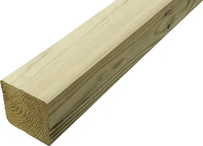 Produktbild von Kantholzpfosten 160 cm, 70 x 70 mm, kesseldruckimprägniert