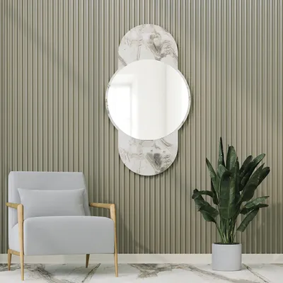 Zdjęcie produktu dla Skye Decor, Time - Marble, lustro, 100% MDF, marmur, 60 x 106 cm