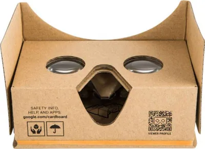 Produktbild von Renkforce Headmount Google 3D VR Virtual Reality Brille Braun