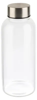 Produktbild von APS 66936 Trinkflasche EVERFILL, Glas, 0,4 Liter, Ø 6,5 cm, Höhe 18 cm