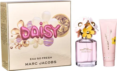 Produktbild von Marc Jacobs Daisy Eau So Fresh Gift Set 75ml EDT + 75ml Body Lotion
