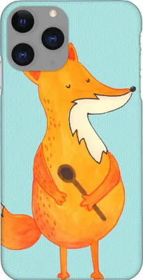 Produktbild von Mr. & Mrs. Panda Iphone 11 Pro Handyhülle Fuchs Koch - Türkis Pastell - Geschenk, Hungrig, Füchse, Bäcker, Chefkoch, Premium Kunststoff, Köche, Handy Case