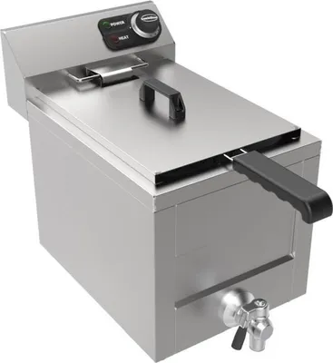 Zdjęcie produktu dla Frytkownica elektryczna stołowa Combisteel, 8 litrów - stal nierdzewna, 3 kW