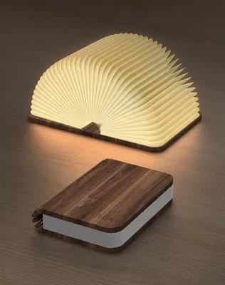 Productafbeelding van Boeklamp met Draadloze Verlichting voor Slaapkamer en Buiten - Oplaadbare LED Tafellamp