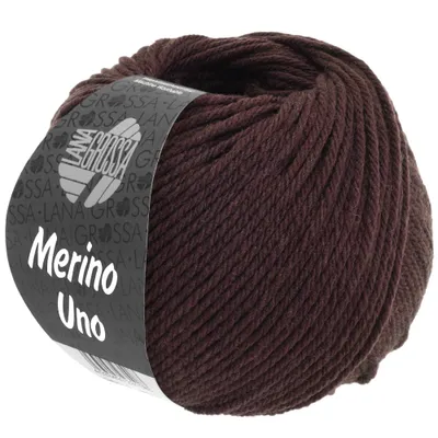Produktbild von Lana Grossa MERINO UNO 50 g extrafeine Wolle mit Superwash-Ausrüstung 125 m Farbe 050 - Mokka