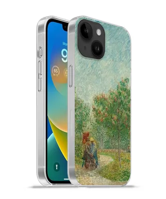 Produktbild von MuchoWow® Handyhülle Schutzhülle Hülle für Apple iPhone 14 - Softcase Garten mit Liebenden - Vincent van Gogh Silikon Softcase Handy Hülle - Mobiltelefonhülle
