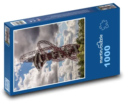 Zdjęcie produktu dla Puzzle 1000 ArcelorMittal Orbit, Londyn - martinpuzzle