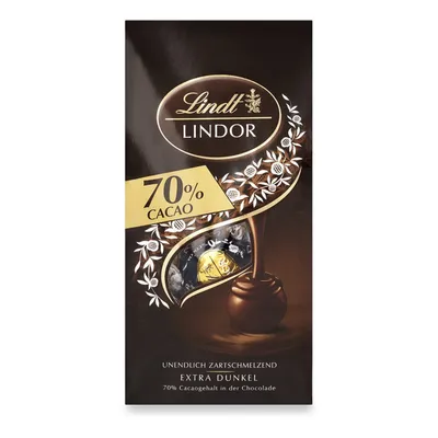 Obrázok produktu pre Lindt Lindor vrecúško s nekonečne roztápajúcou sa náplňou 136g