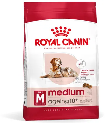 Produktbild von Royal Canin Medium Ageing 10+, Senior, Mittelgroß (11-25 kg), Geflügel, Reis, 15 kg