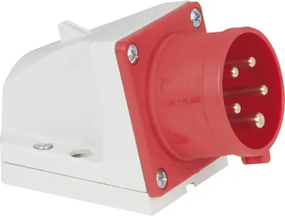 Image de PCE CEE 16 A/400 V 5P Wallmount - Rot mâle - IP44