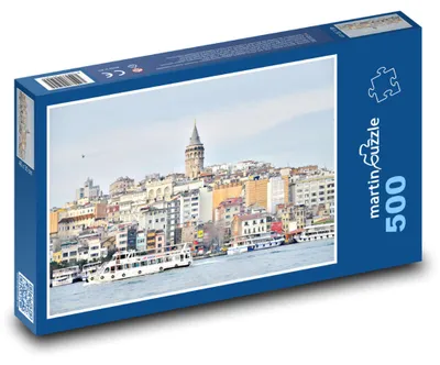 Obrázok produktu pre Puzzle 500 Galata - Istanbul, Turecko - martinpuzzle