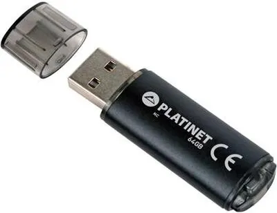 Image de PLATINET PENDRIVE USB 2.0 X-Depo 64GB NOIR