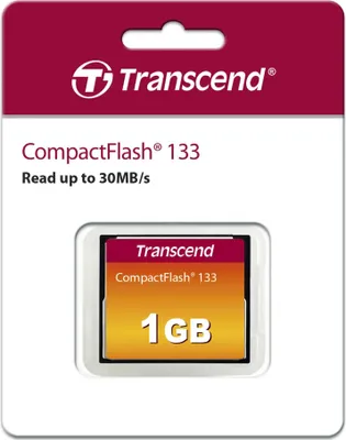 Immagine prodotto di Transcend Compact Flash 1GB 133x