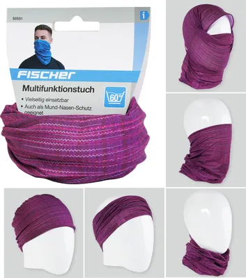 Immagine prodotto di Sciarpa sportiva multifunzionale viola