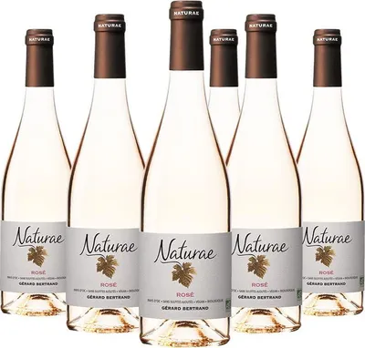 Image de Naturae vin rosévegan sans sulfites 2025 Lot 6 bouteilles 75cl