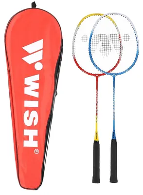 Image de Ensemble de badminton - 2 raquettes, volants inclus