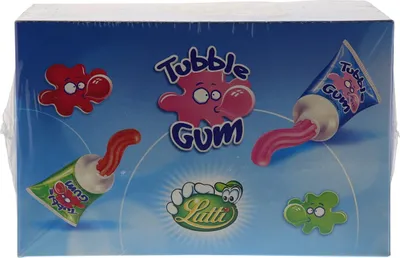 Produktbild von Lutti Kaugummi-Zungenmaler 35 Gramm Lakritz